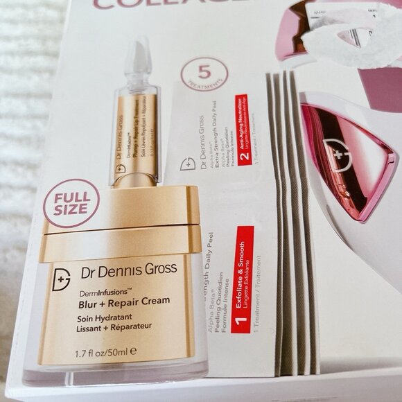 Dr. Dennis Gross Plump Glow Collagen Boost FaceWare Pro Mask Set Pink - Limited - Picture 11 of 15